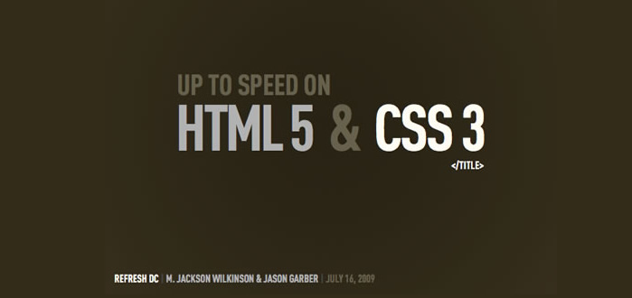 HTML5 e CSS3